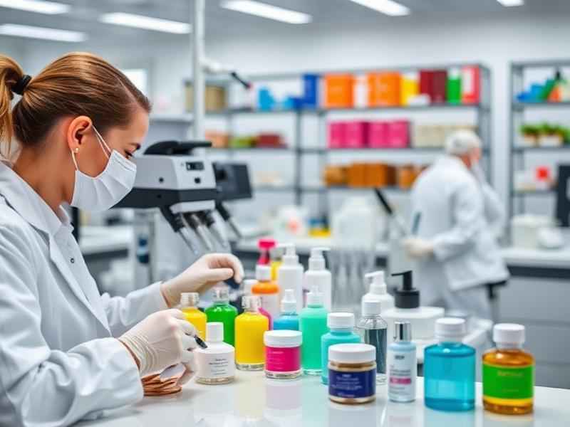 ISO 22716 cosmetics GMP — beauty products quality control and formulation testing